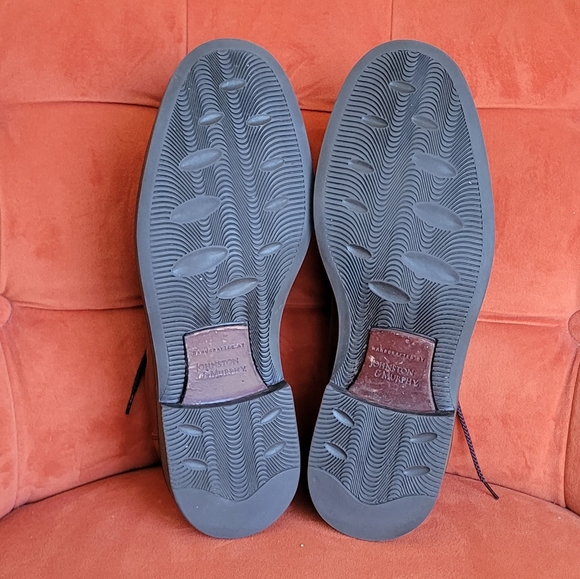 Johnson & Murphy Mens Lace Up Oxford 020-2184 Brown Leather Size 10W - Picture 13 of 15